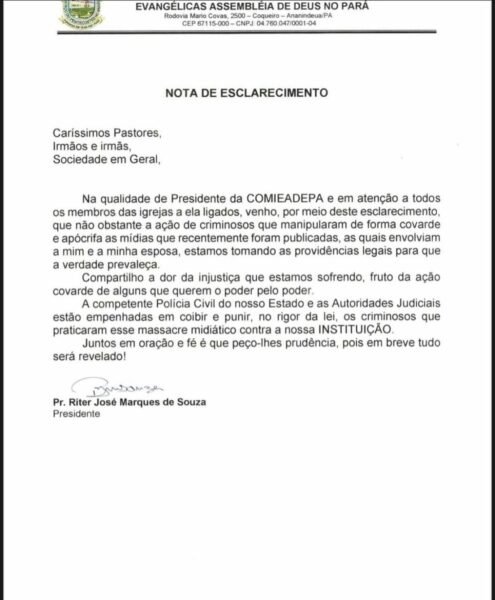 Pastor assembleiano fez vídeo íntimo para a esposa, mas arquivo caiu nas mãos erradas