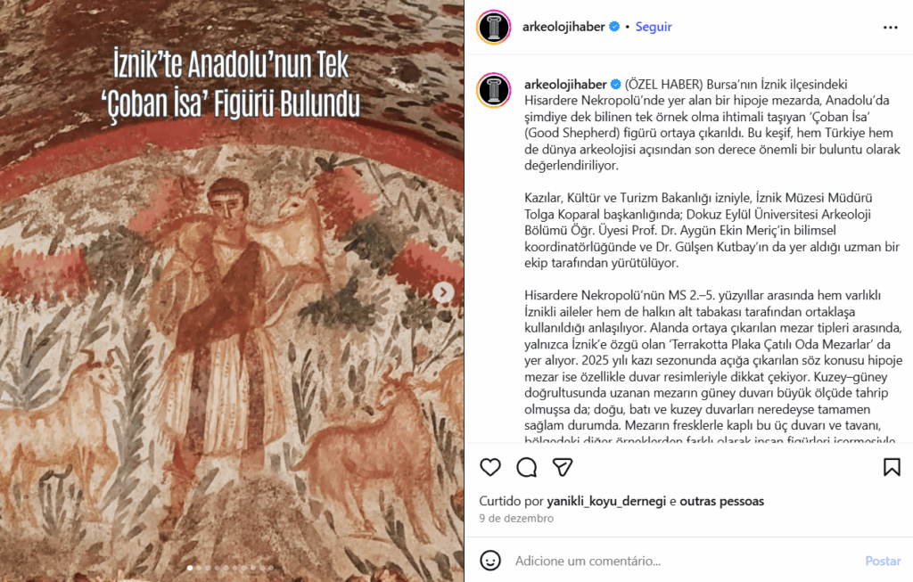 Imagem rara de Jesus jovem